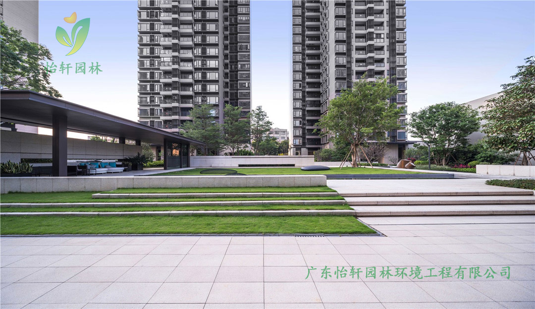 南沙時(shí)代·香海彼岸小區(qū)綠化景觀設(shè)計(jì)實(shí)景圖