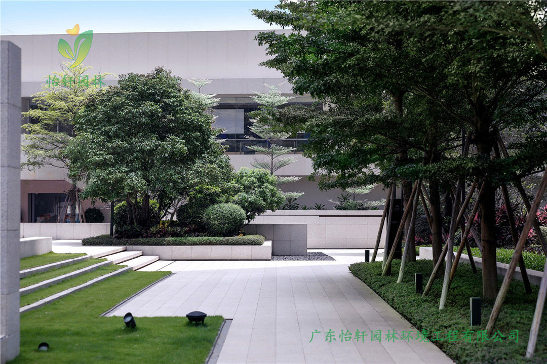 南沙時(shí)代·香海彼岸小區(qū)綠化景觀設(shè)計(jì)實(shí)景圖