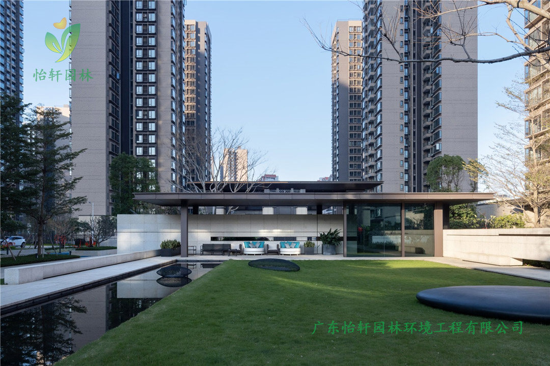 南沙時(shí)代·香海彼岸小區(qū)綠化景觀設(shè)計(jì)實(shí)景圖