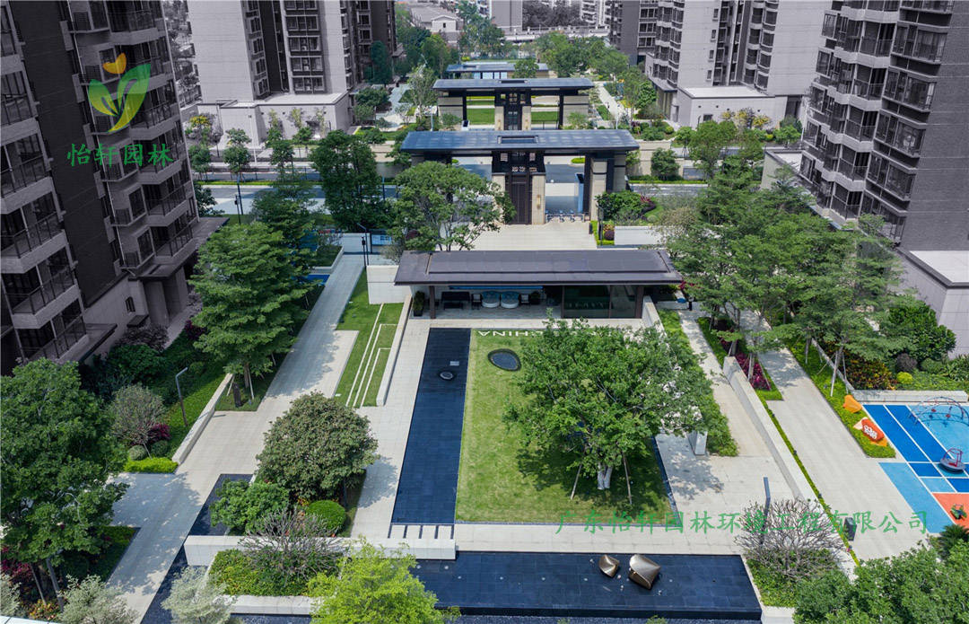 南沙時(shí)代·香海彼岸小區(qū)綠化景觀設(shè)計(jì)實(shí)景圖
