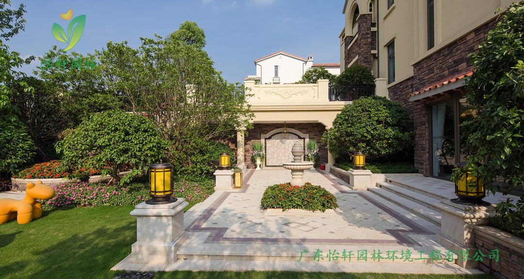 佛山中海山語湖B8區庭院綠化景觀設計案例實景圖